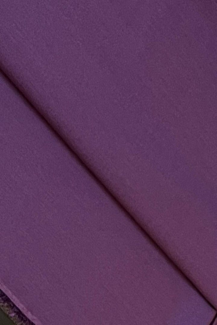 Fabareeze Purple 2 PC Plain Dyed Karandi