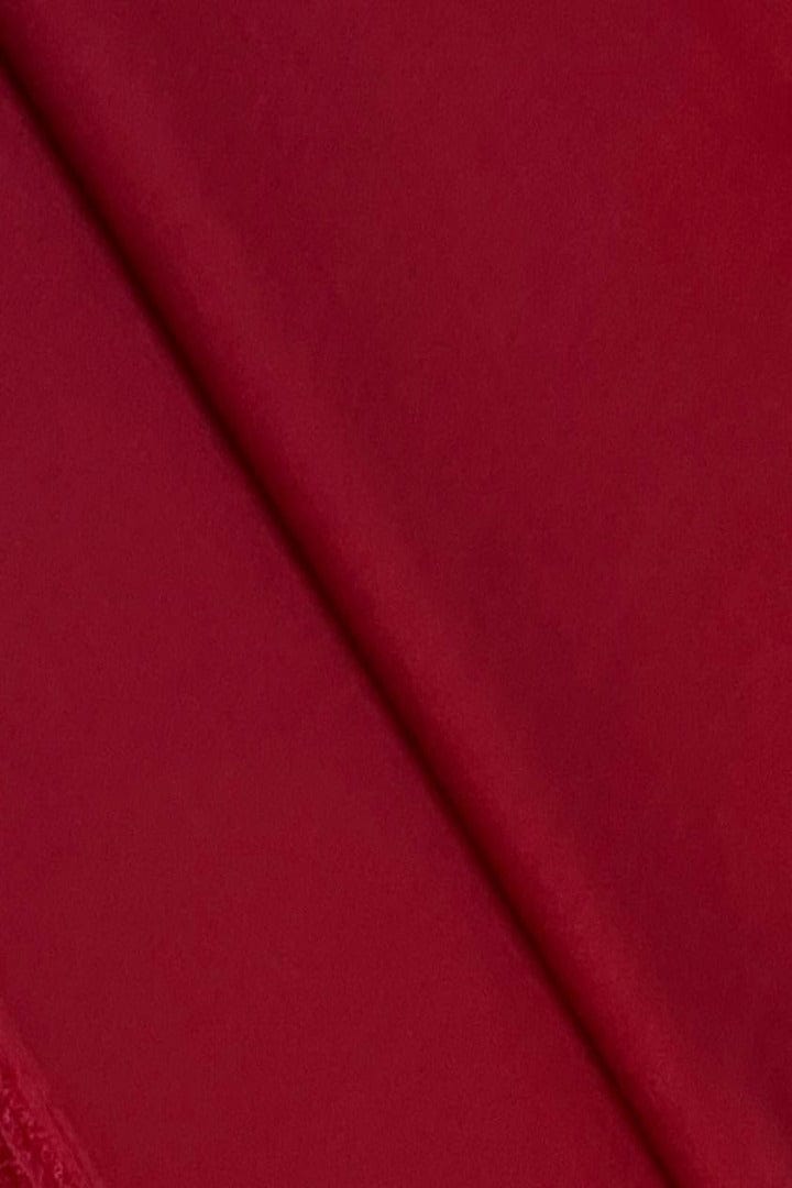 Fabareeze Maroon 2 PC Plain Dyed Karandi