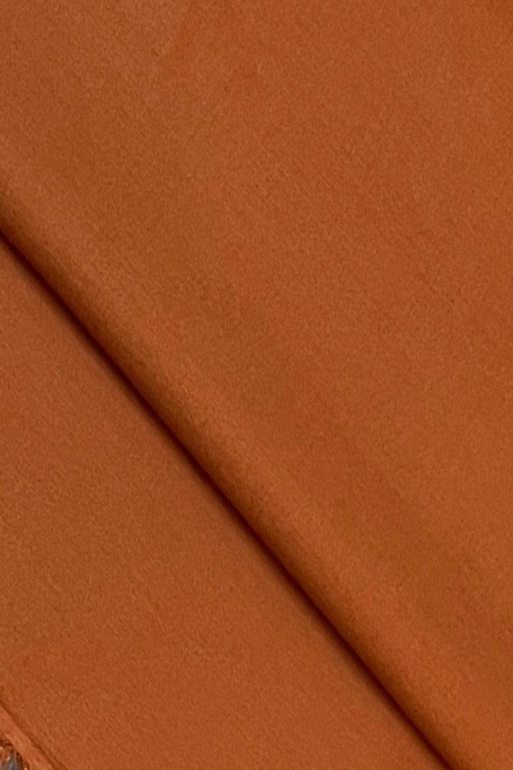 Fabareeze Rust 2 PC Plain Dyed Karandi