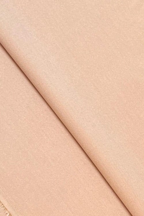 Fabareeze Light peach 2 PC Plain Dyed Karandi