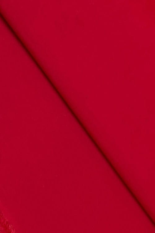 Fabareeze Red 2 PC Plain Dyed Karandi