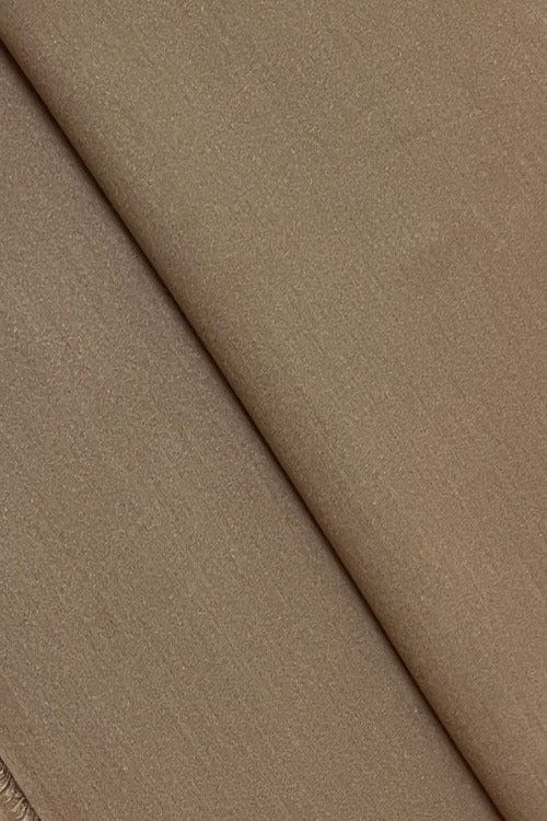 Fabareeze Light brown 2 PC Plain Dyed Karandi