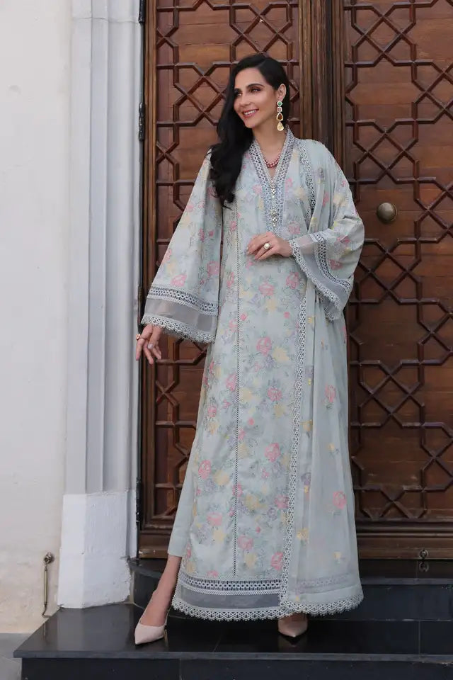 3 PC Lawn Embroidered