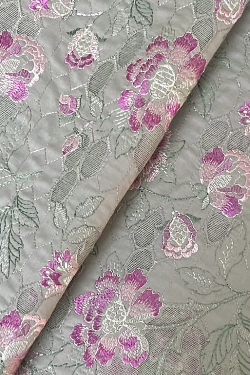 Fabareeze Grey 3 PC Aplique Lawn