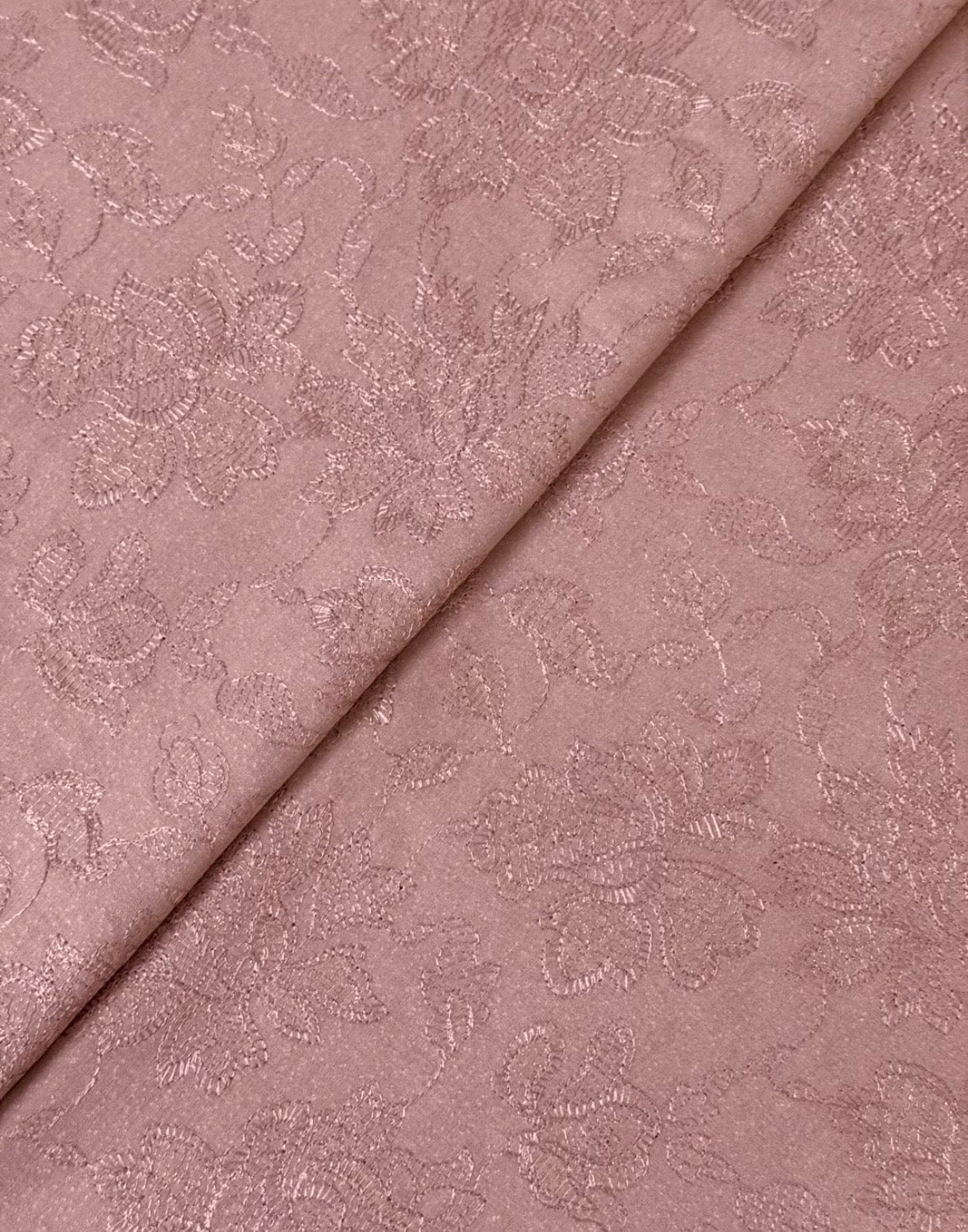 Fabareeze Pink 3 PC Embroidered Karandi