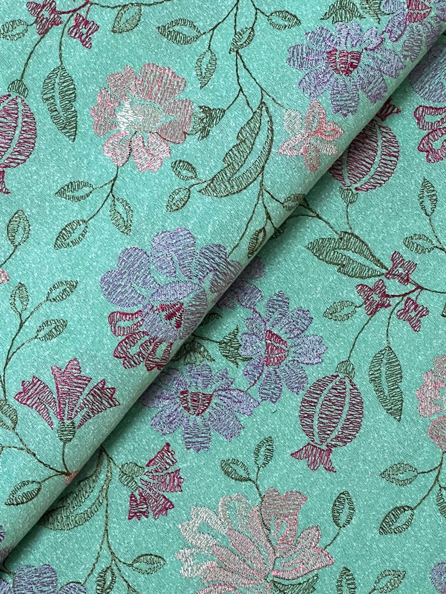 Fabareeze Aqua 3 PC Embroidered Karandi