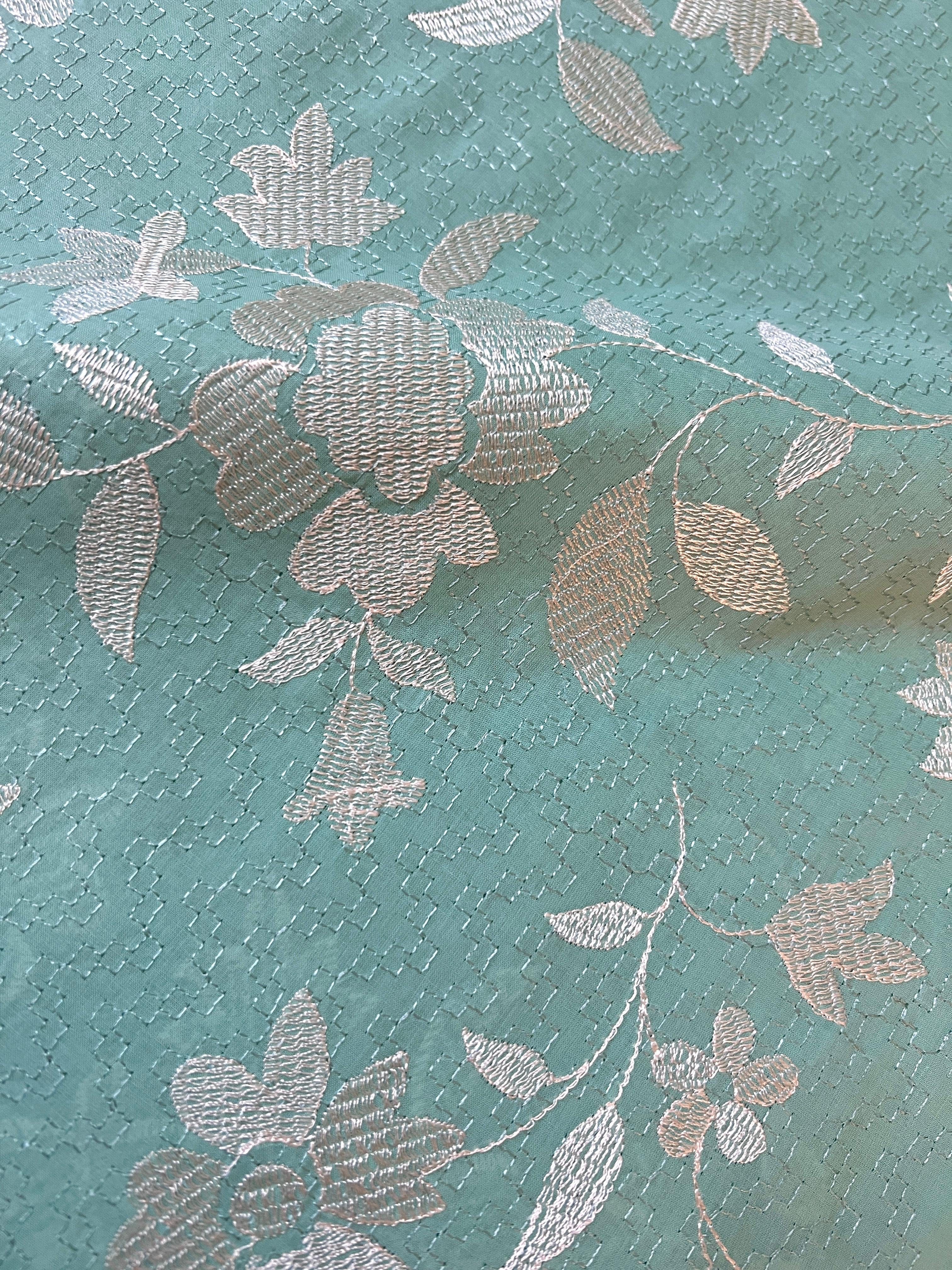 Fabareeze Aqua 3 PC Lawn Embroidered