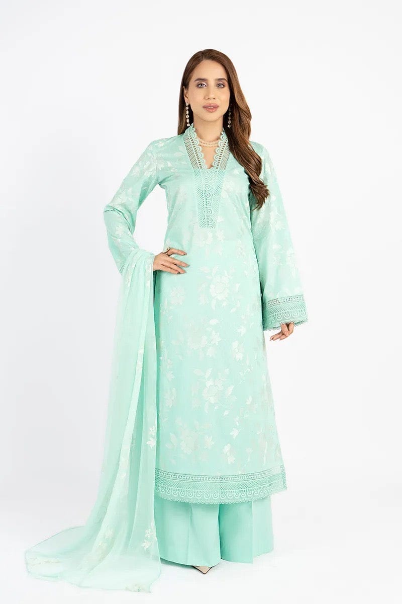Fabareeze Aqua 3 PC Lawn Embroidered