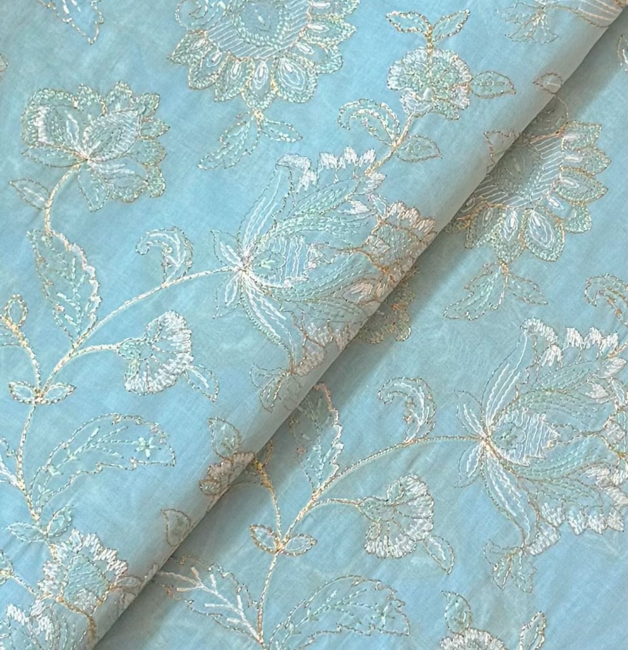 Fabareeze Aqua 3 PC Lawn Embroidered