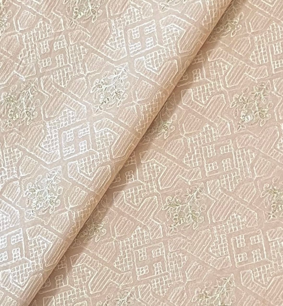 Fabareeze Light pink 3 PC Lawn Embroidered