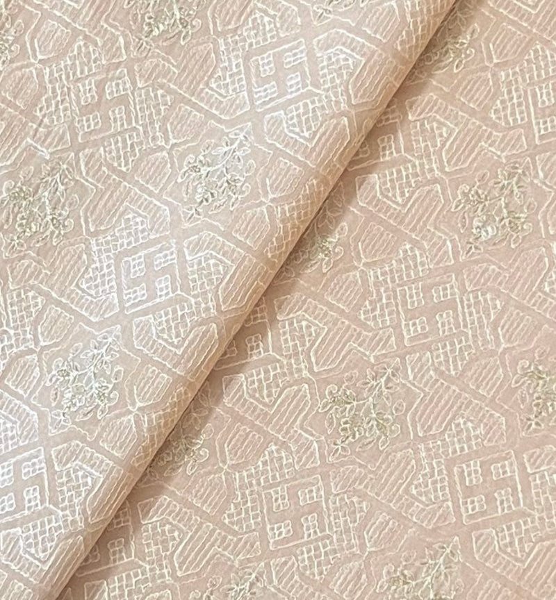 Fabareeze Light pink 3 PC Lawn Embroidered