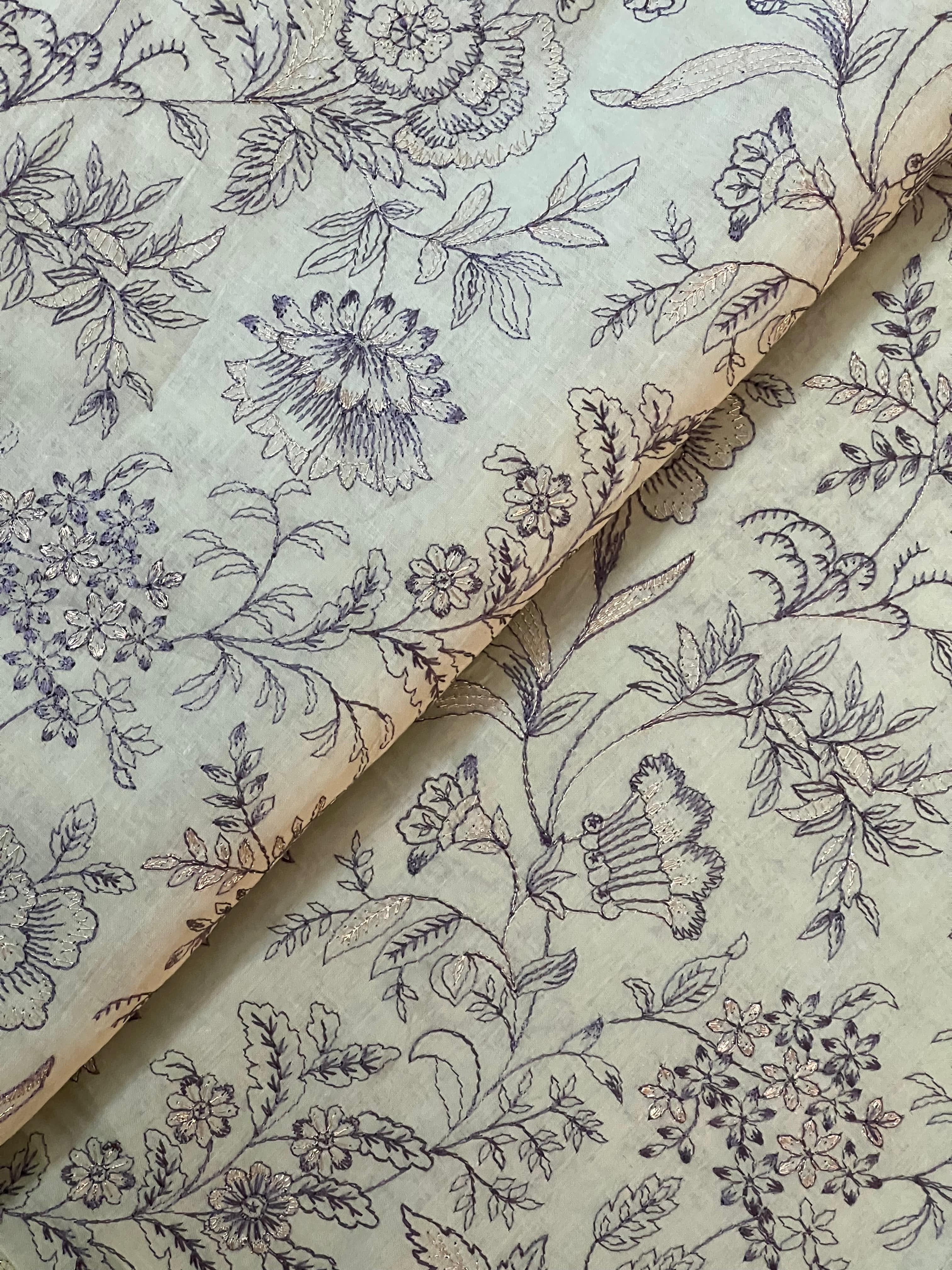 Fabareeze Green 3 PC Lawn Embroidered