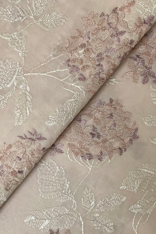 Fabareeze Light Pink 3 PC Lawn Embroidered