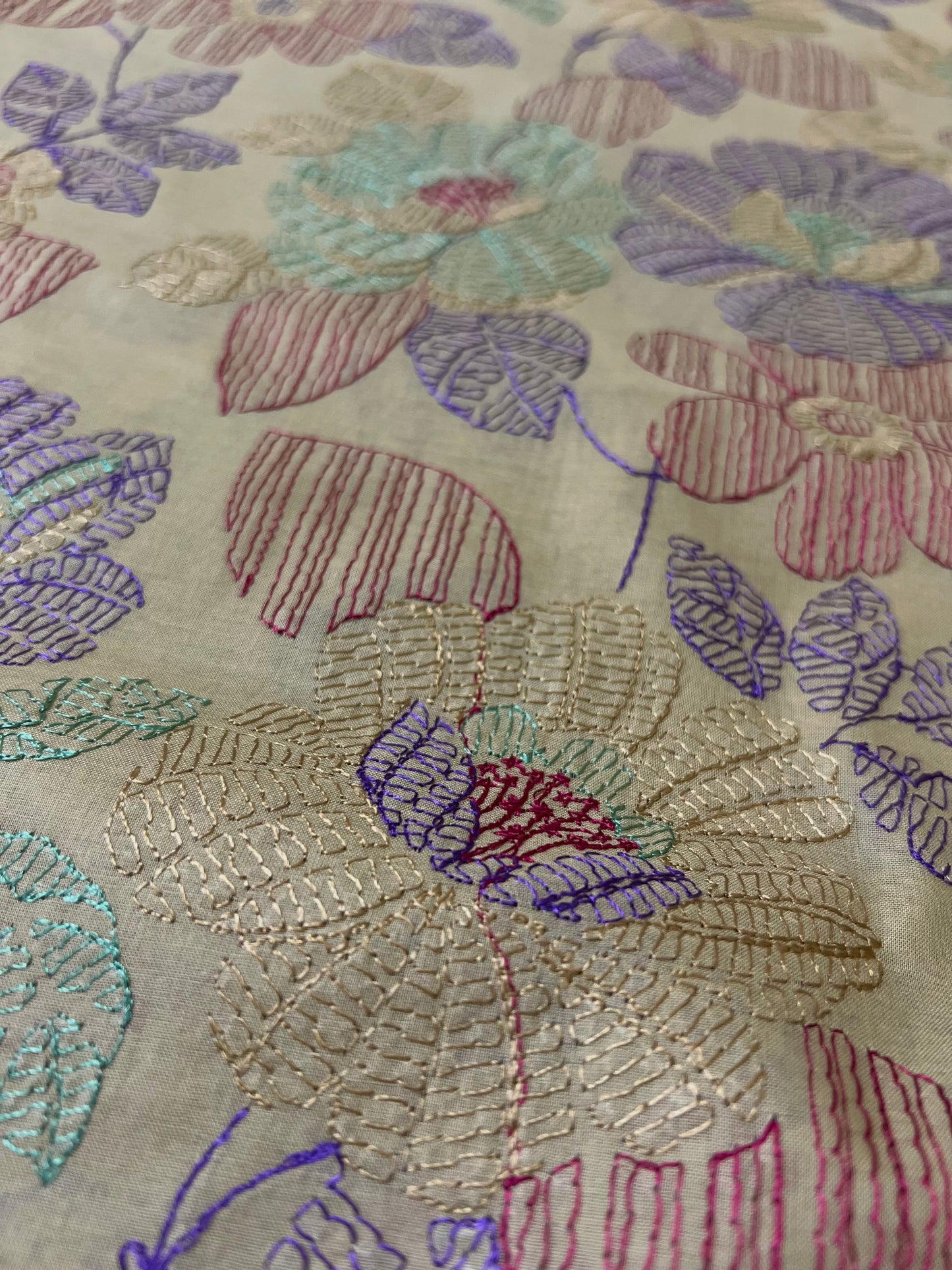 Fabareeze Beige 3 PC Lawn Embroidered