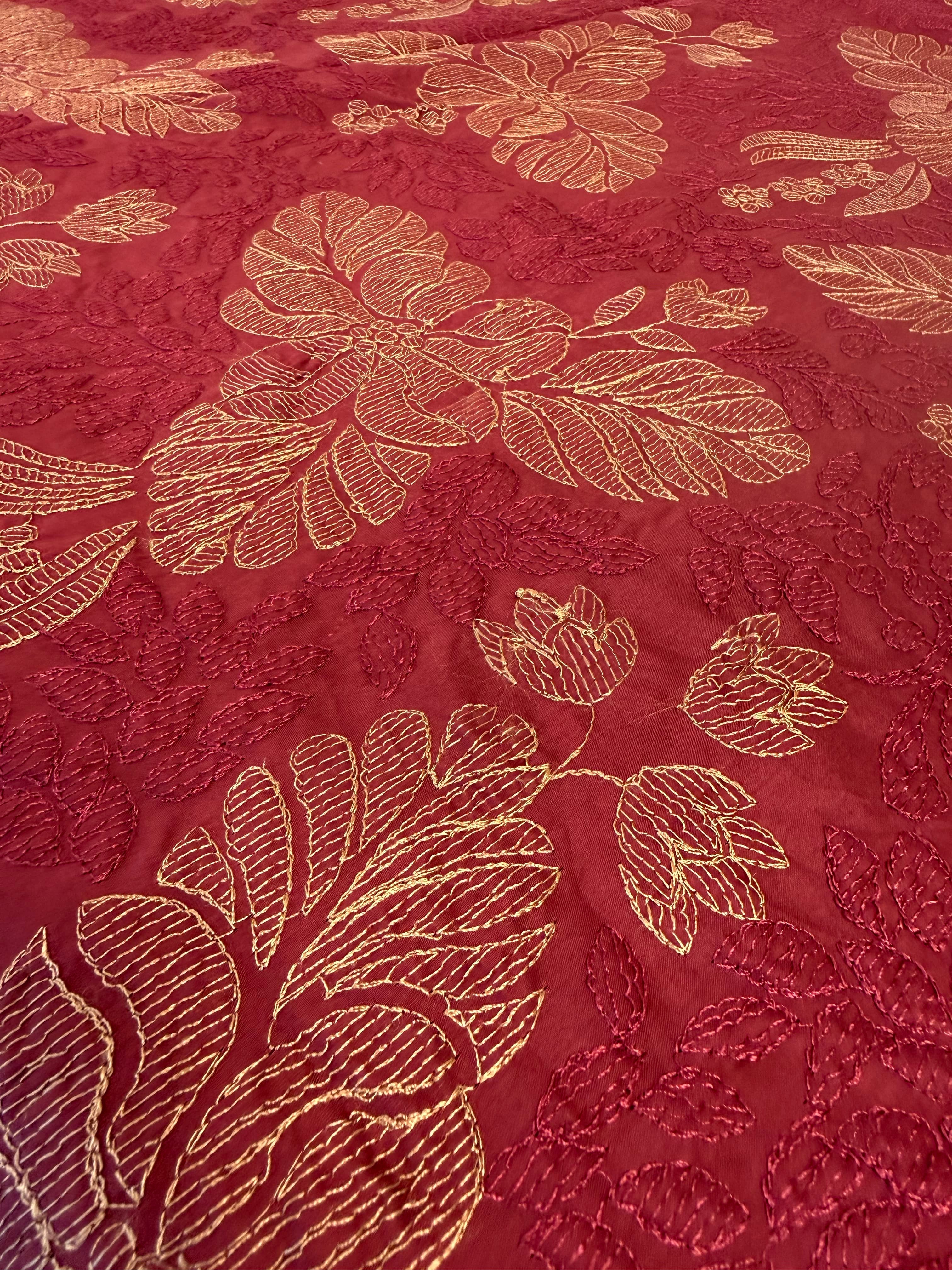 Fabareeze Maroon 3 PC Lawn Embroidered