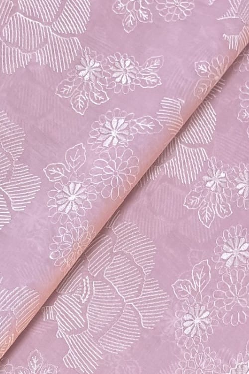 Fabareeze Pink 3 PC Lawn Embroidered