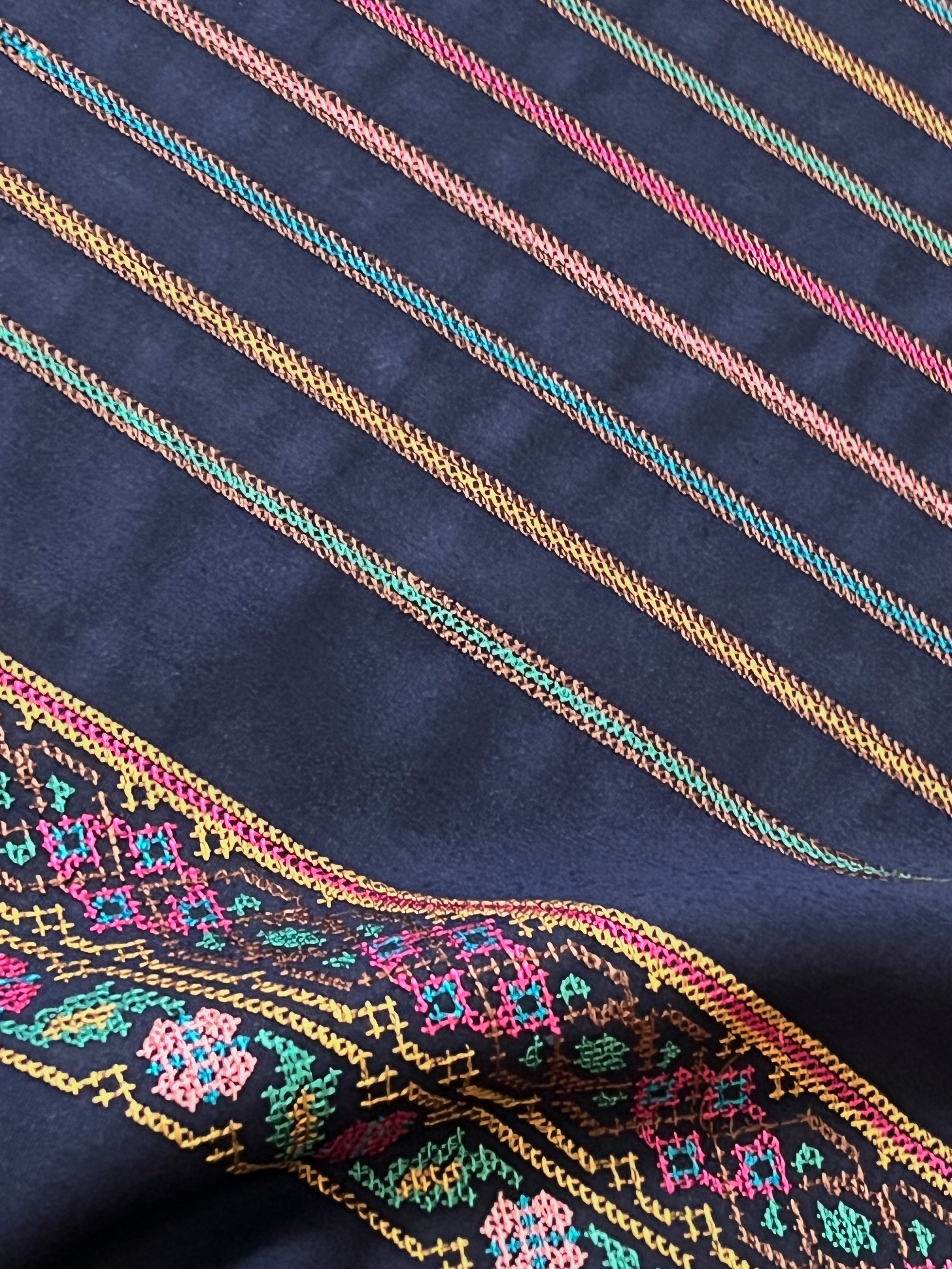 3 PC Embroidered Karandi