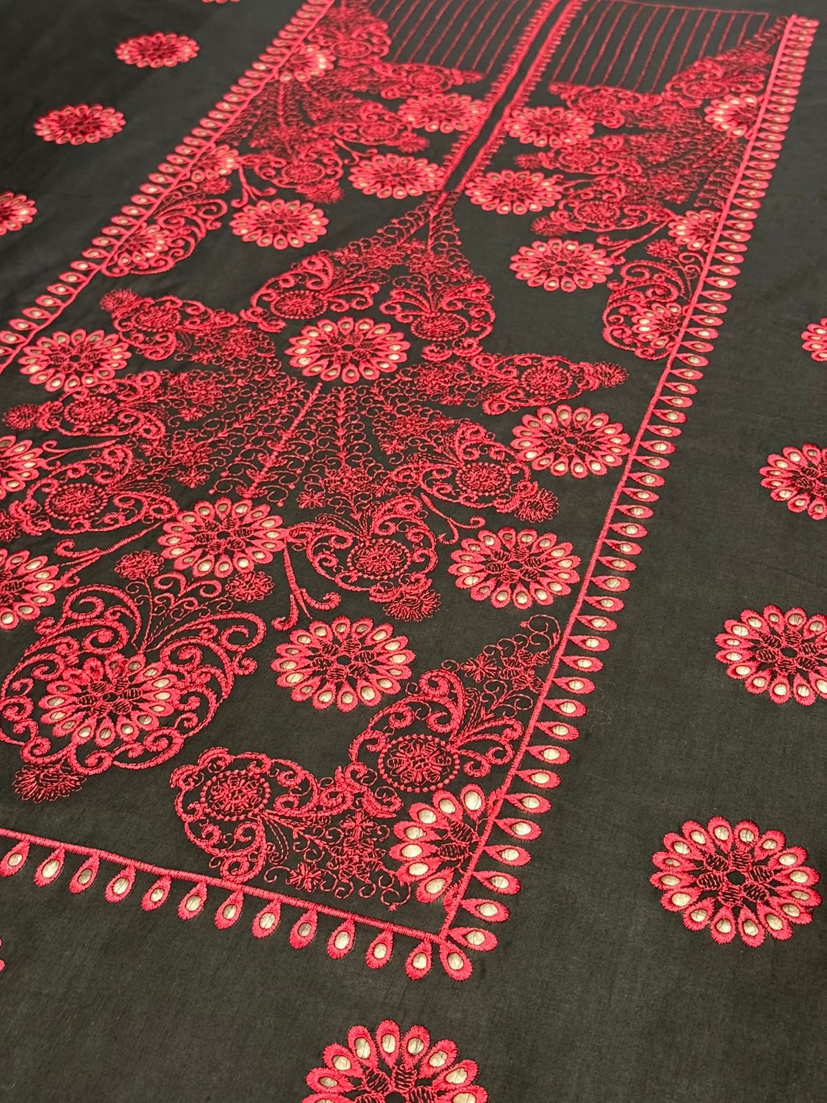 3 PC Chickenkari Embroidered
