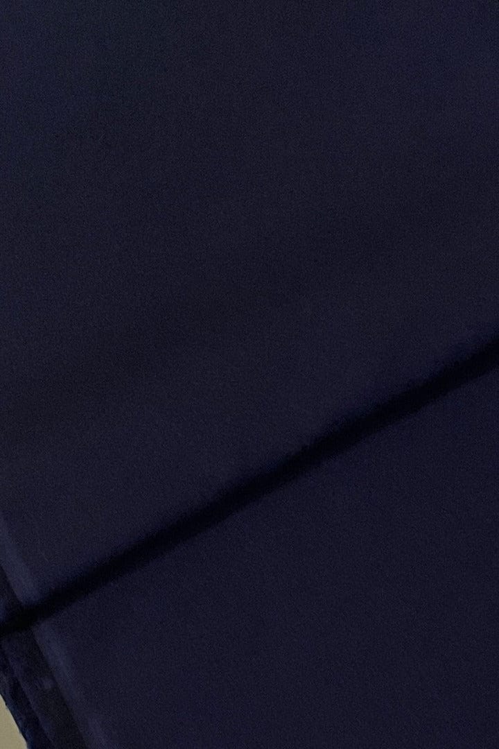 Fabareeze Navy blue 2 PC Plain Dyed Karandi