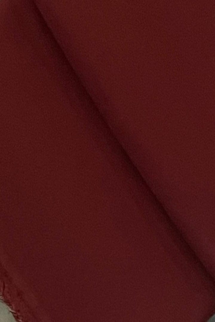 Fabareeze Rust 2 PC Plain Dyed Karandi