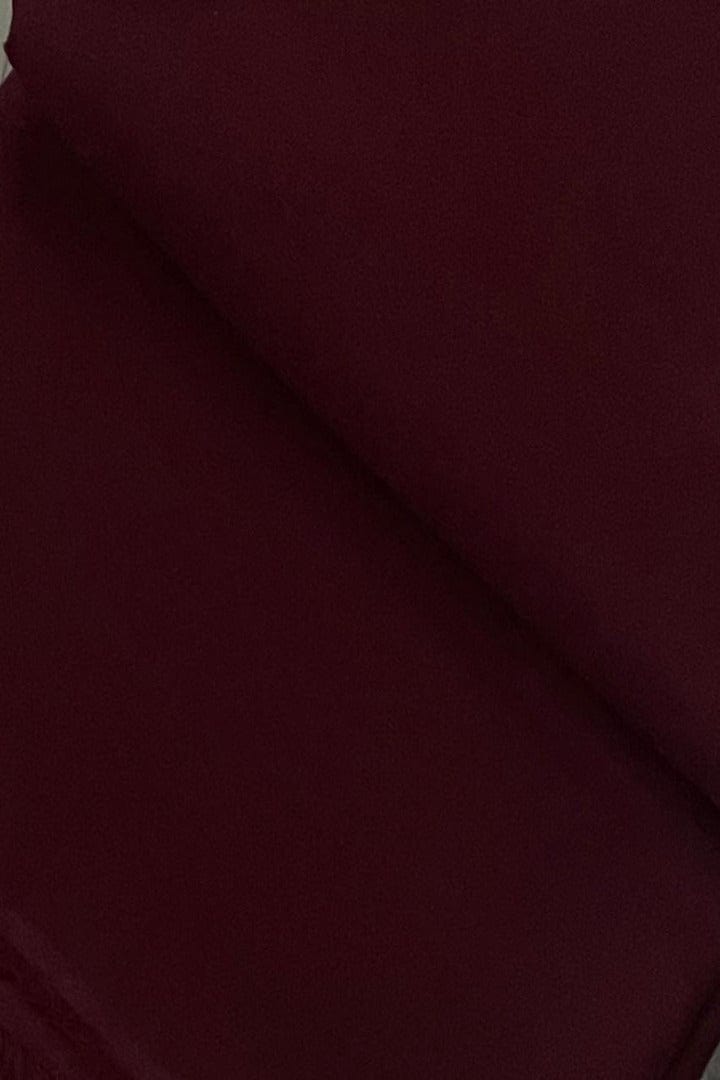 Fabareeze Maroon 2 PC Plain Dyed Karandi