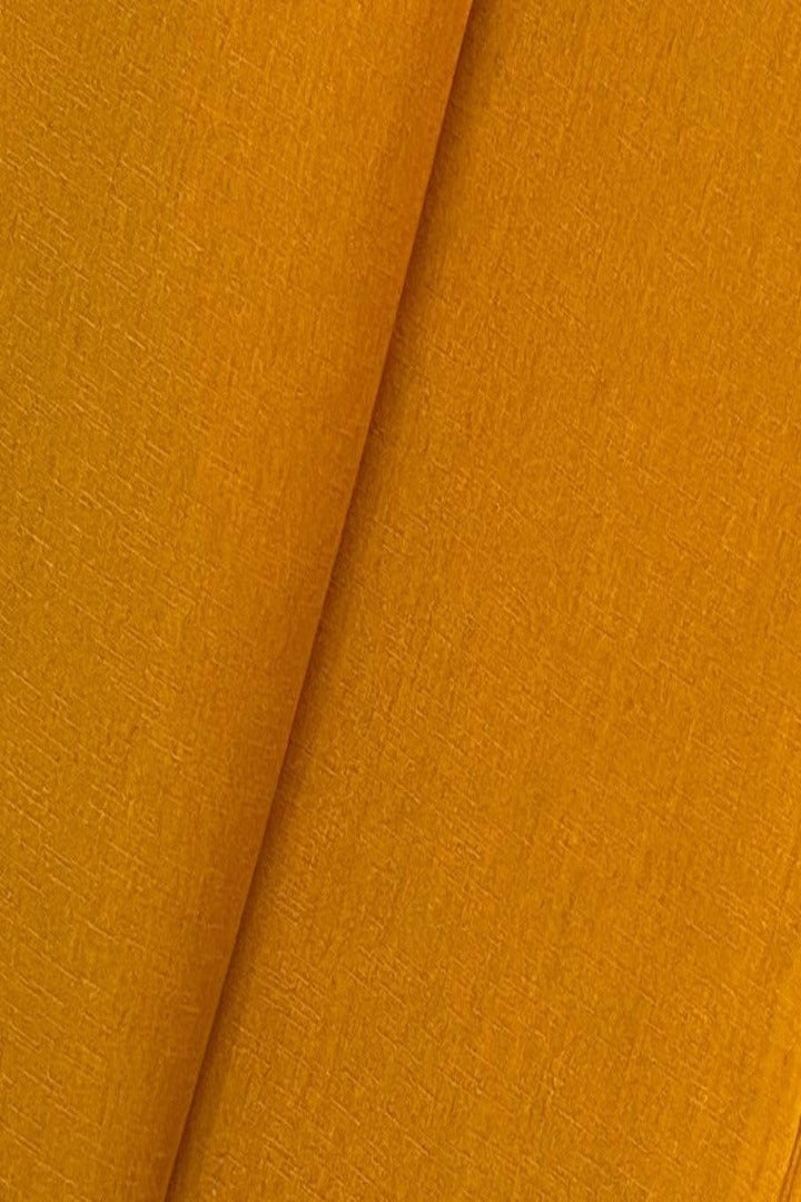 Fabareeze Mustard 2 PC Plain Silk Karandi