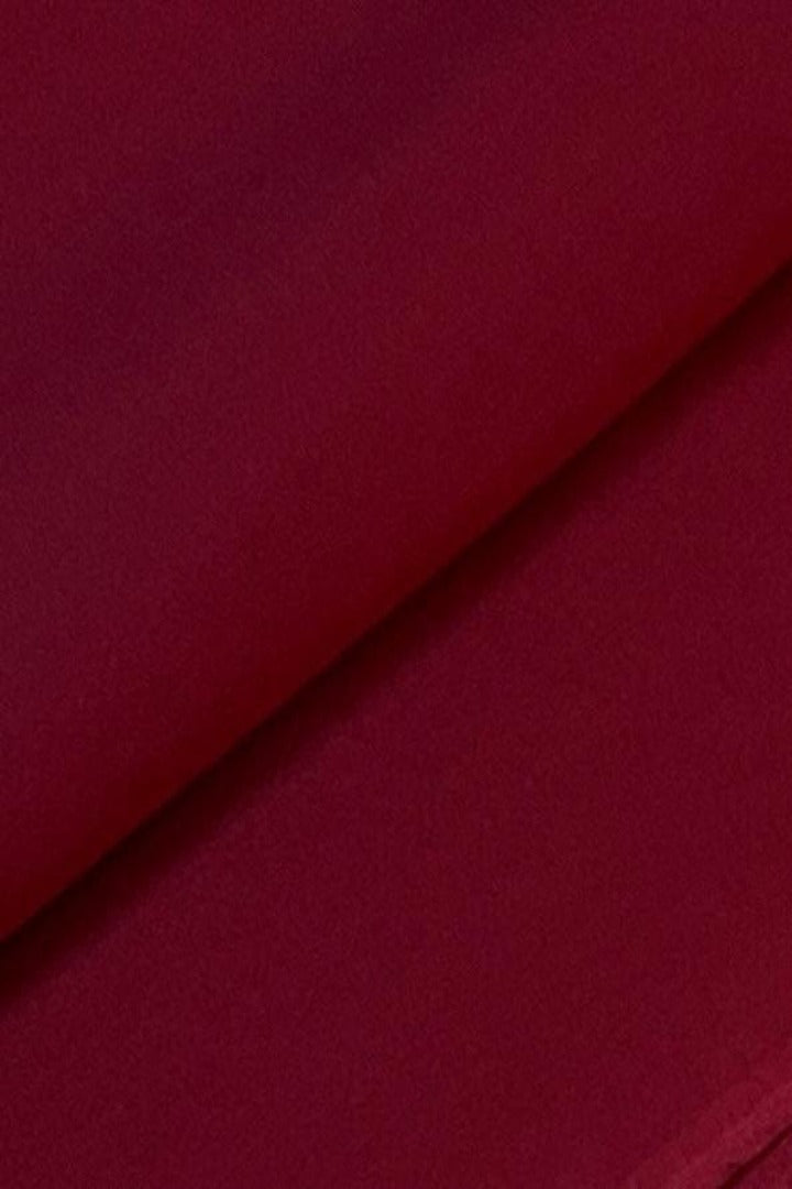 Fabareeze Maroon 2 PC Plain Silk Karandi
