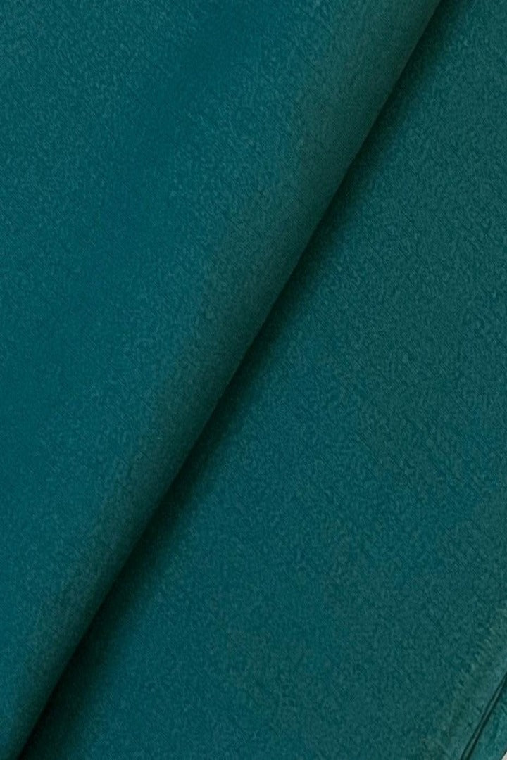Fabareeze Green 2 PC Plain Silk Karandi