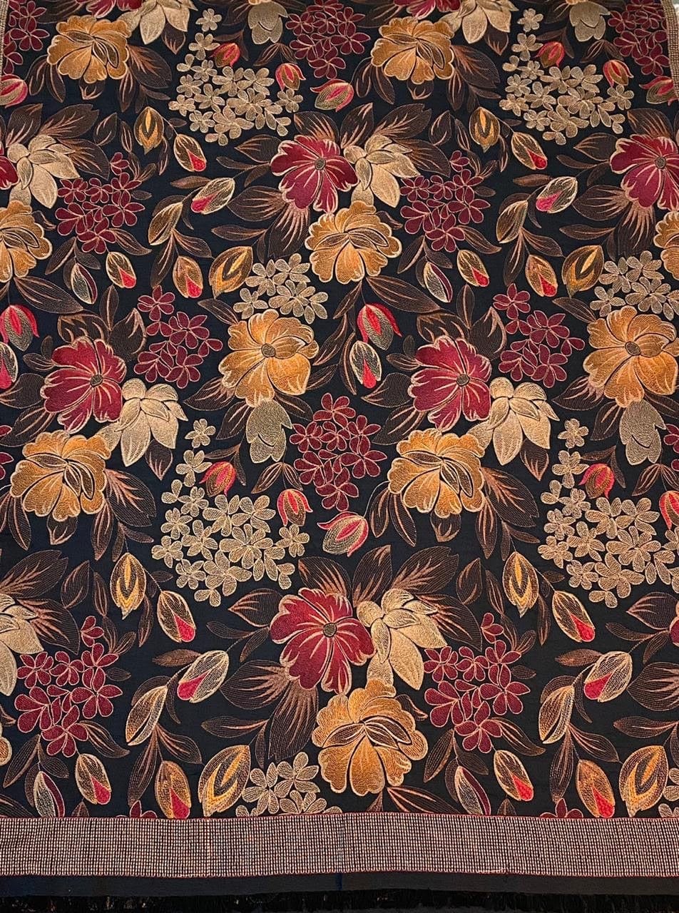 Fabareeze Black Gulmina Shawl