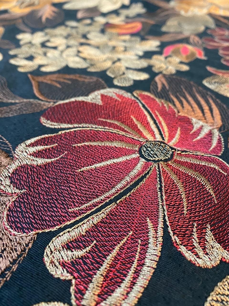 Fabareeze Black Gulmina Shawl