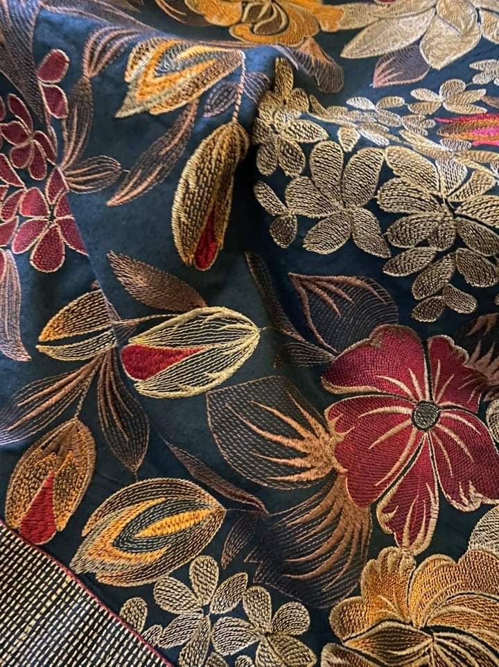 Fabareeze Black Gulmina Shawl