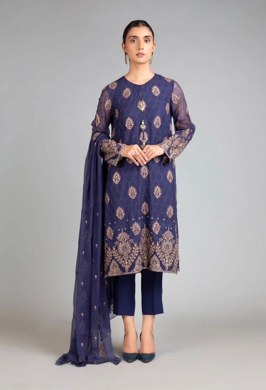 Fabareeze Navy blue Vintage elegance