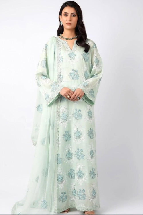 3 PC Chickenkari Embroidered