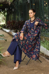 3 PC Embroidered Karandi