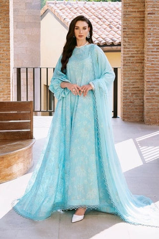 Fabareeze Aqua 2 PC Lawn Embroidered