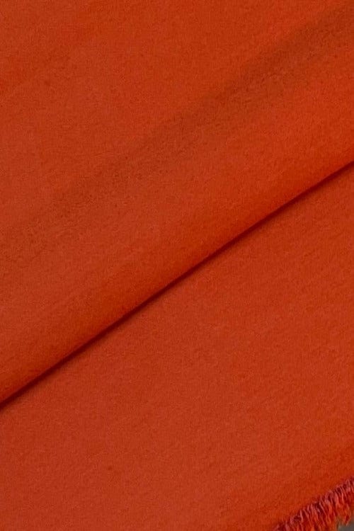 Fabareeze Orange 2 PC Plain Dyed Karandi