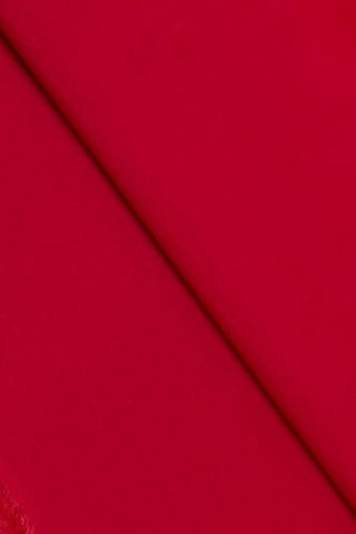 Fabareeze Red 2 PC Plain Dyed Karandi