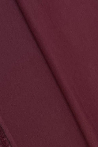 Fabareeze Dark Maroon 2 PC Plain Dyed Karandi