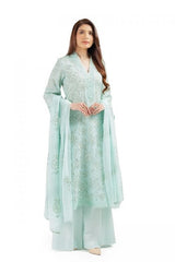 Fabareeze Aqua 2 PC Swiss Lawn Embroidered