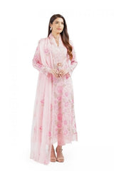 Fabareeze Pink 2 PC Swiss Lawn Embroidered