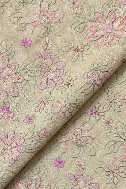 3 PC Embroidered Karandi