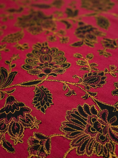 Fabareeze Maroon 3 PC Aplique cutwork