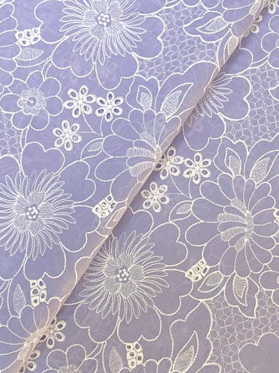 Fabareeze Purple 3 PC Chickenkari Embroidered