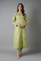 Fabareeze Green 3 PC Chickenkari Karandi