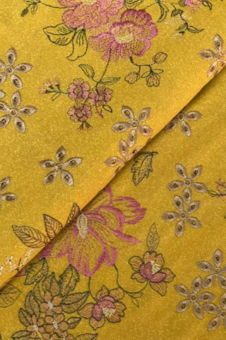 Fabareeze Yellow 3 PC Chickenkari Karandi