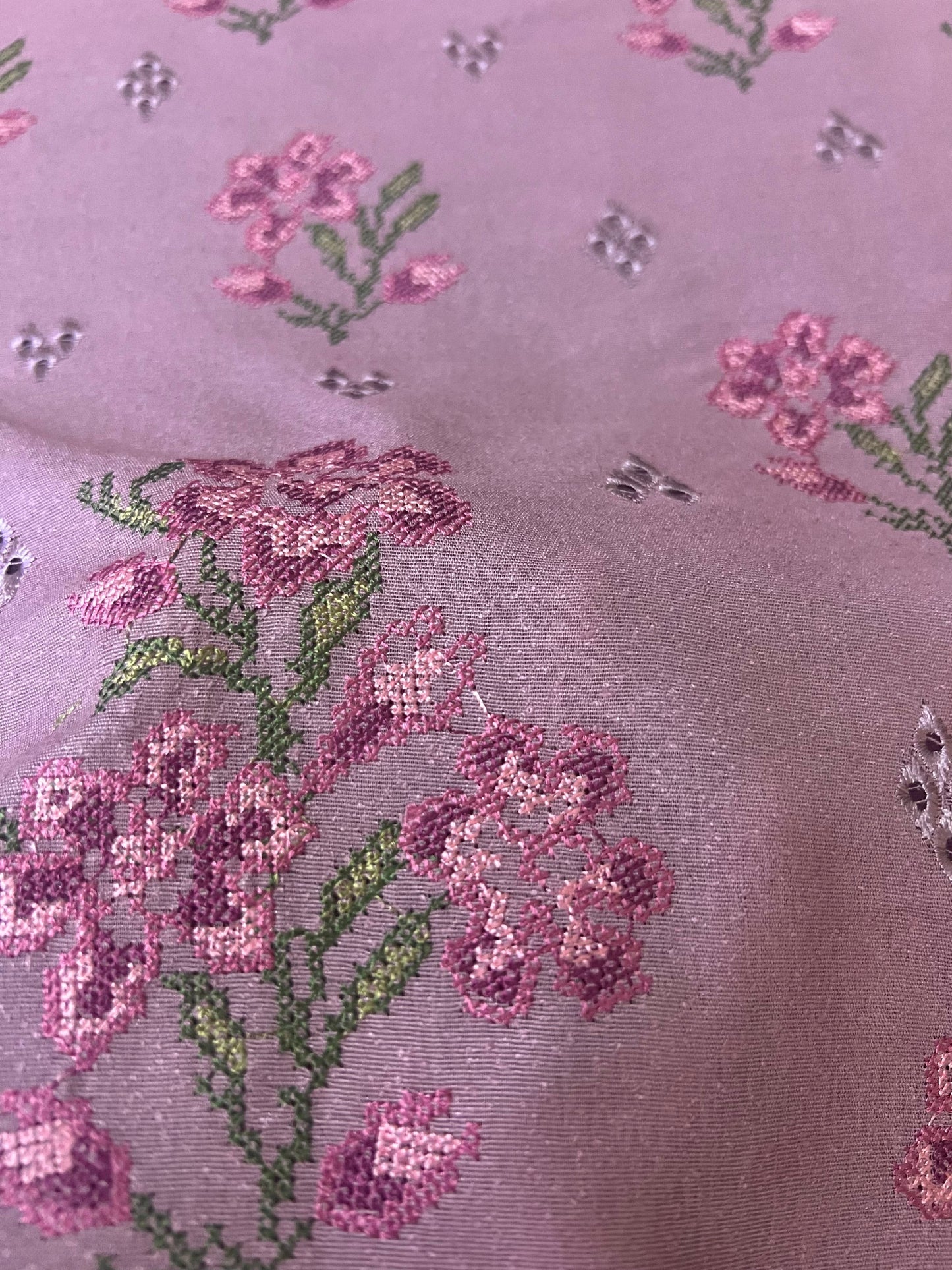 Fabareeze Lilac 3 PC Chickenkari Karandi