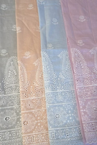 Fabareeze 3 PC Chikankari cutwork