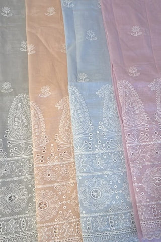 Fabareeze 3 PC Chikankari cutwork