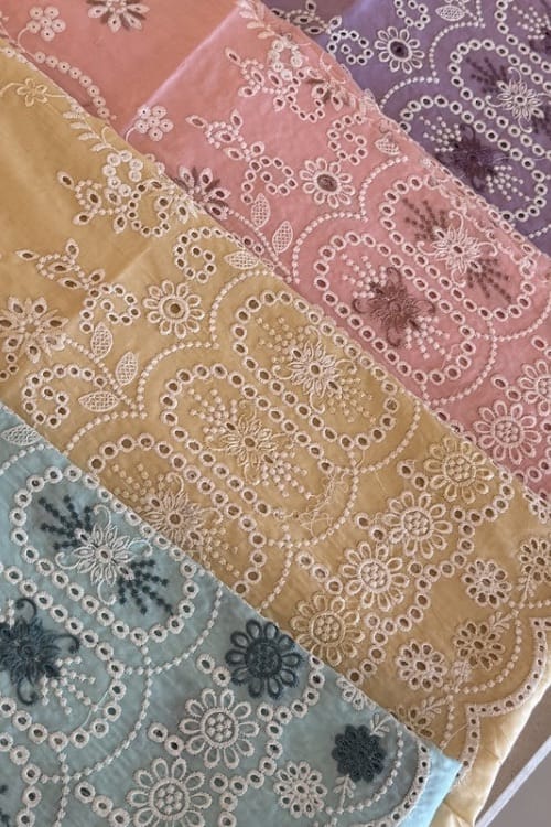Fabareeze 3 PC chikankari Lawn dupata