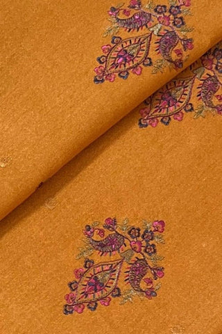 Fabareeze Golden 3 PC Embroidered Karandi